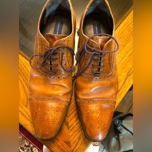 Giorgio Brutini leather wing tips size 10 1/2 M Very good condition